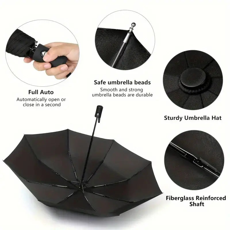 Stylish Automatic Folding Umbrella