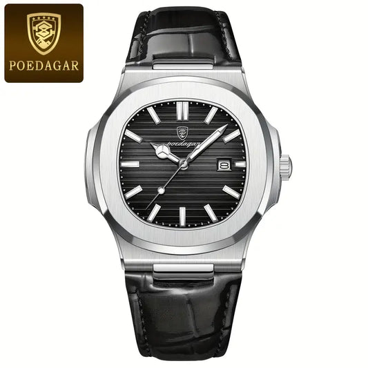 Men Leather Watch