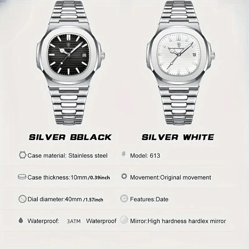 Men Steel Watch
