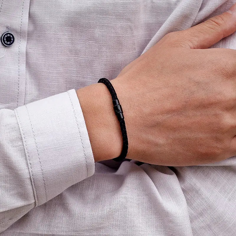 Men's Black Bracelet