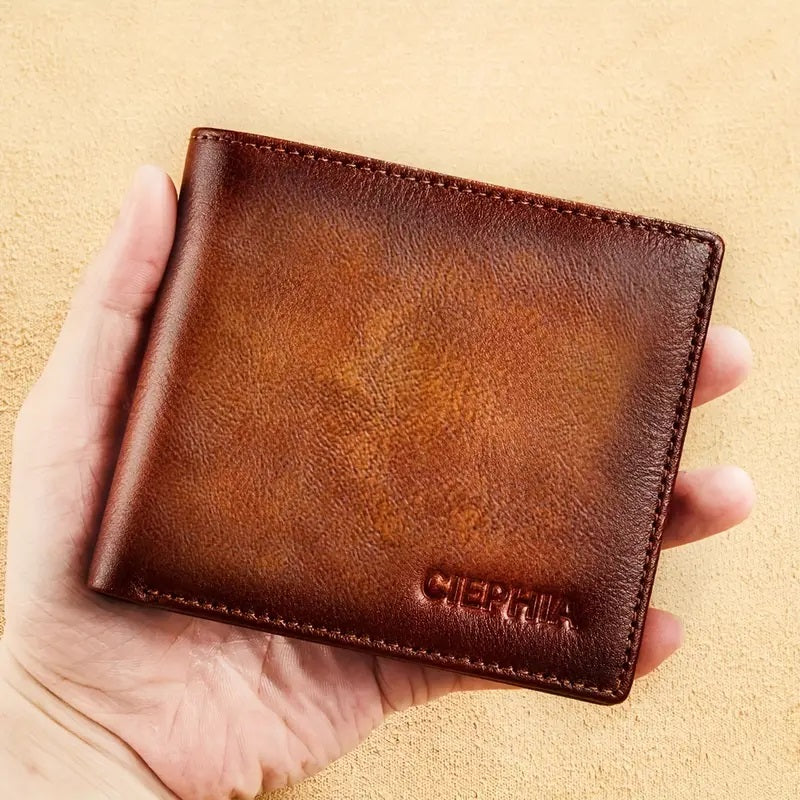 Genuine Leather large Wallet