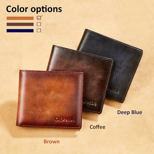Genuine Leather large Wallet