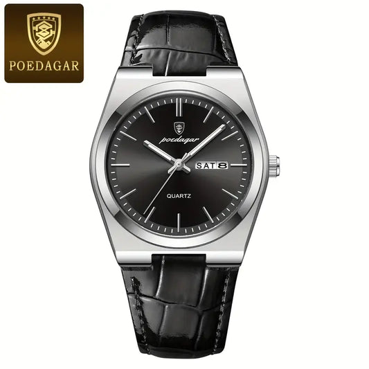 Men Leather Watch