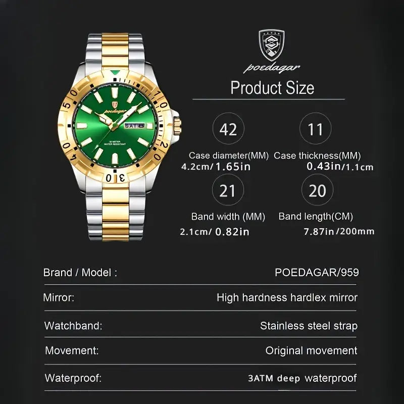 Men Steel Watch