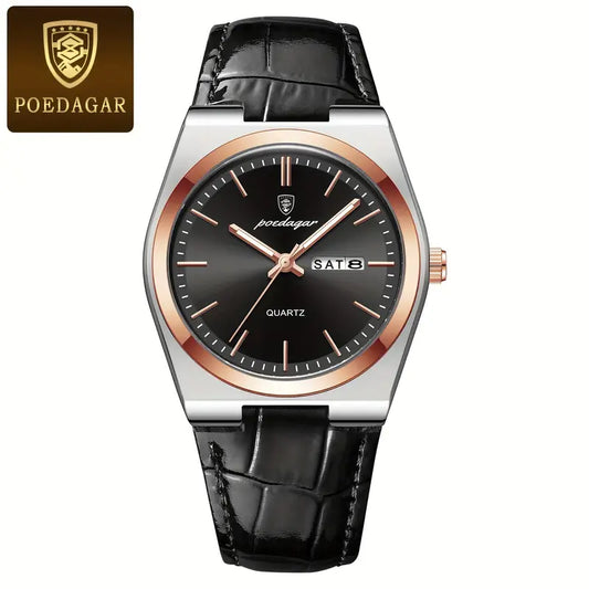 Men Leather Watch