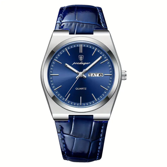 Men Leather Watch